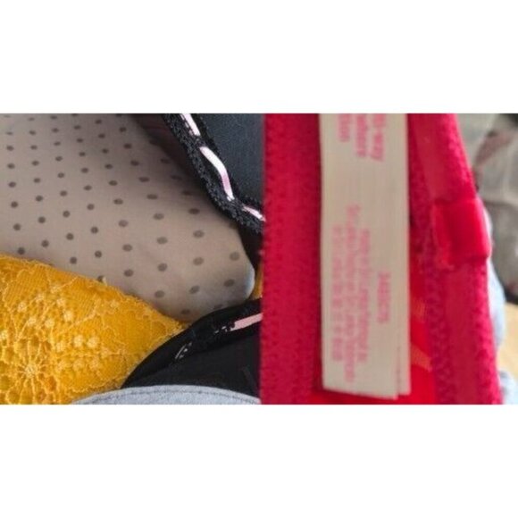 Victoria's Secret PINK Wear Everywhere Multiway Push up Bra Floral 34B - Picture 9 of 13